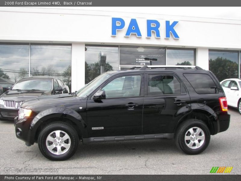 Black / Charcoal 2008 Ford Escape Limited 4WD