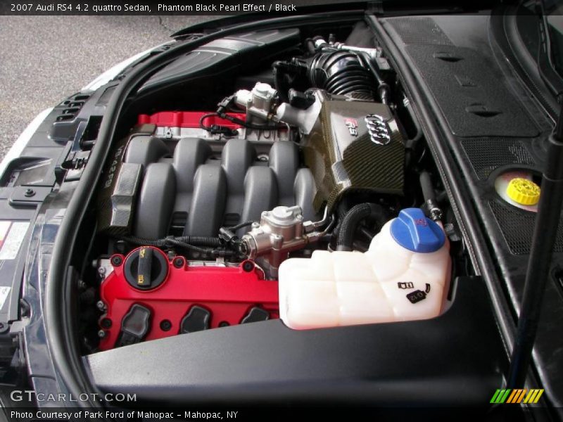  2007 RS4 4.2 quattro Sedan Engine - 4.2 Liter FSI DOHC 32-Valve VVT V8