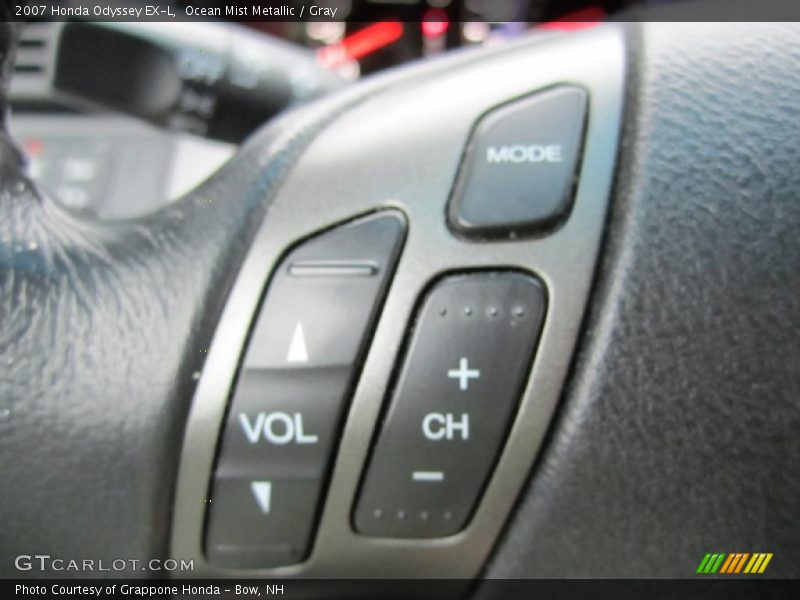 Ocean Mist Metallic / Gray 2007 Honda Odyssey EX-L
