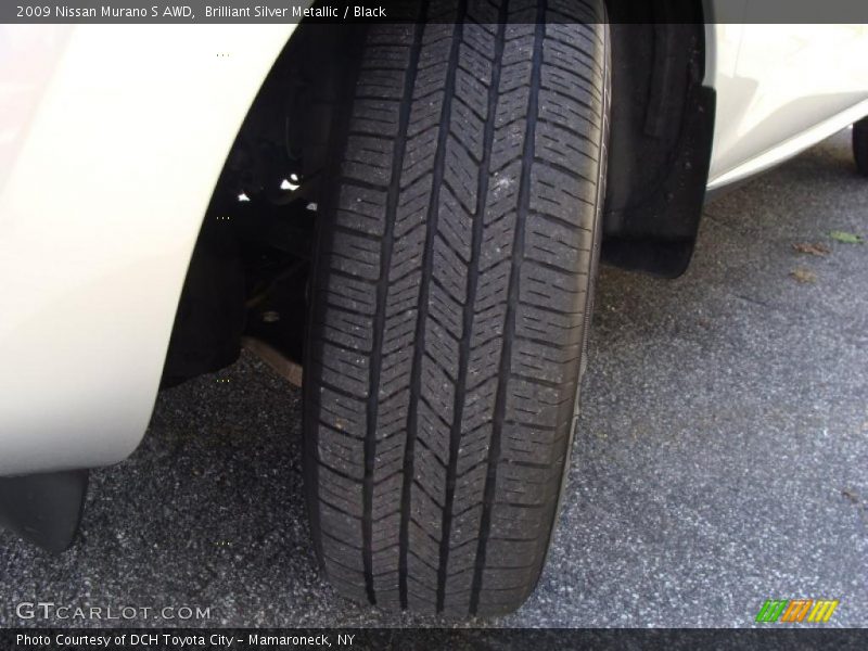 Brilliant Silver Metallic / Black 2009 Nissan Murano S AWD