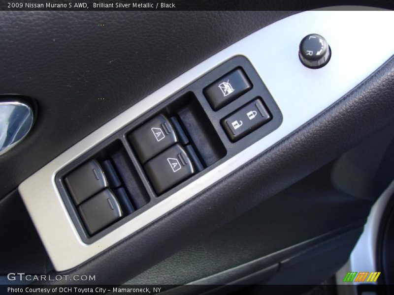Brilliant Silver Metallic / Black 2009 Nissan Murano S AWD