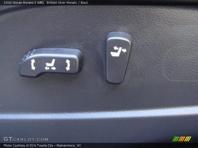 Brilliant Silver Metallic / Black 2009 Nissan Murano S AWD