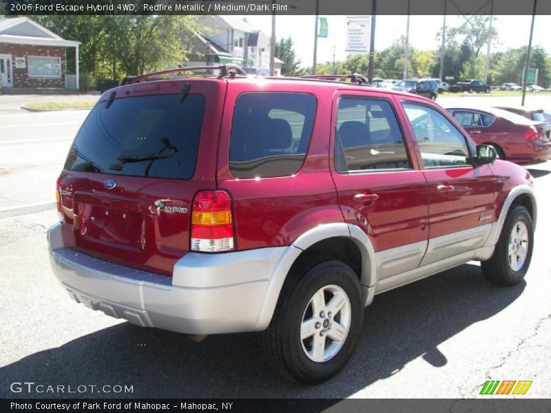 Redfire Metallic / Medium/Dark Flint 2006 Ford Escape Hybrid 4WD