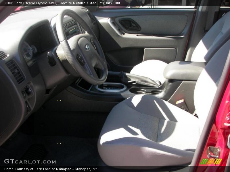 Redfire Metallic / Medium/Dark Flint 2006 Ford Escape Hybrid 4WD