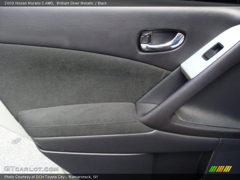 Brilliant Silver Metallic / Black 2009 Nissan Murano S AWD
