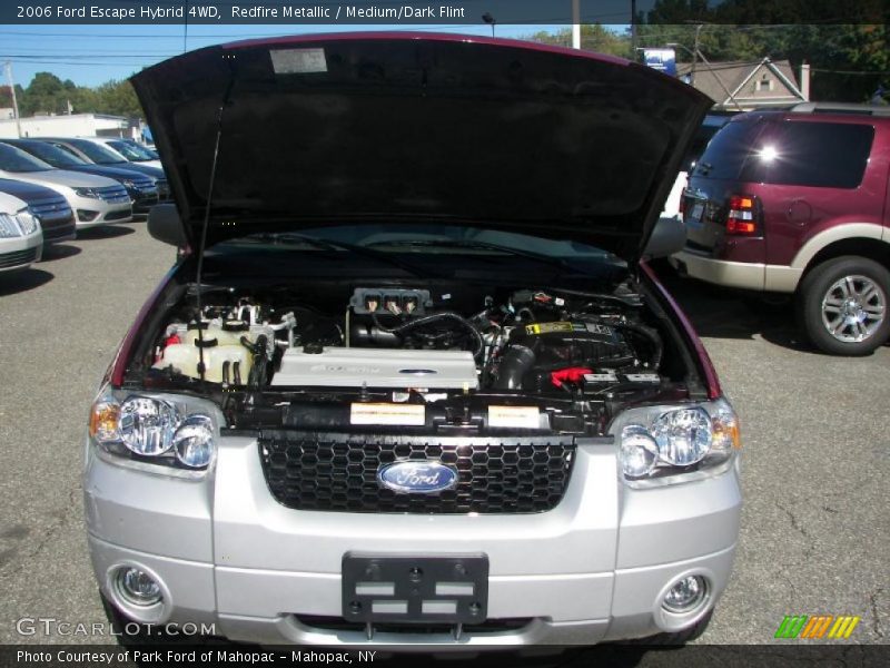 Redfire Metallic / Medium/Dark Flint 2006 Ford Escape Hybrid 4WD