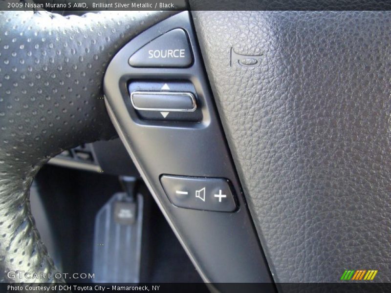 Brilliant Silver Metallic / Black 2009 Nissan Murano S AWD