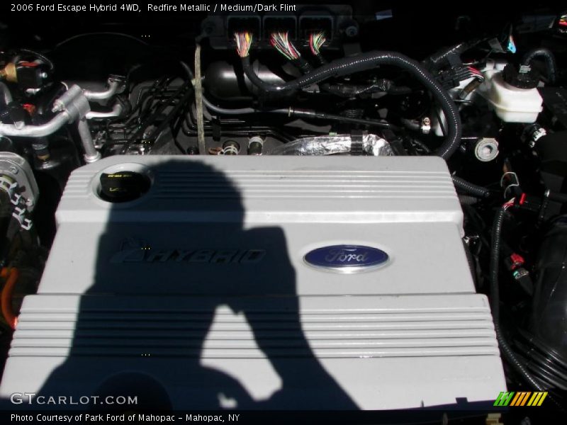 Redfire Metallic / Medium/Dark Flint 2006 Ford Escape Hybrid 4WD