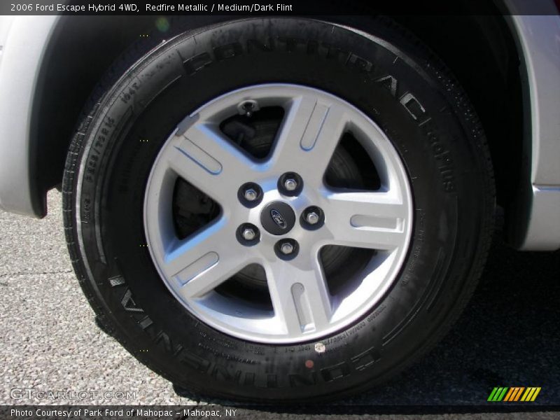 Redfire Metallic / Medium/Dark Flint 2006 Ford Escape Hybrid 4WD