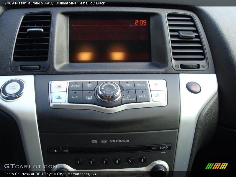 Brilliant Silver Metallic / Black 2009 Nissan Murano S AWD
