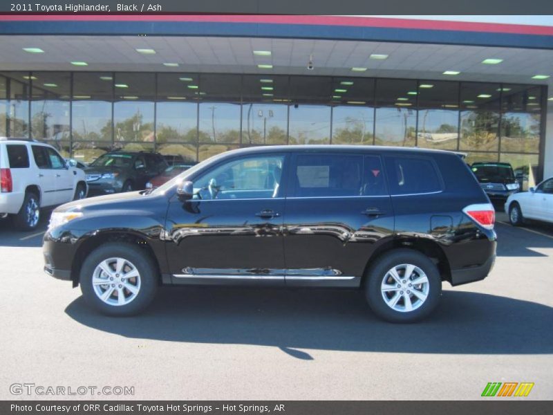 Black / Ash 2011 Toyota Highlander