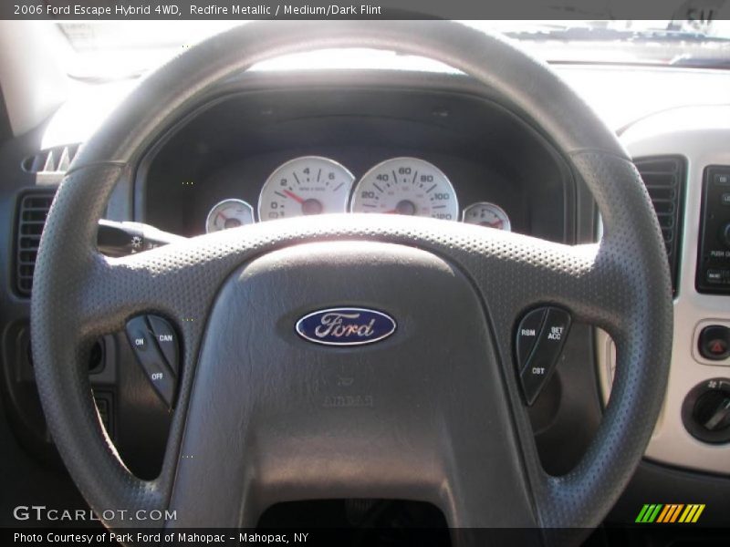 Redfire Metallic / Medium/Dark Flint 2006 Ford Escape Hybrid 4WD