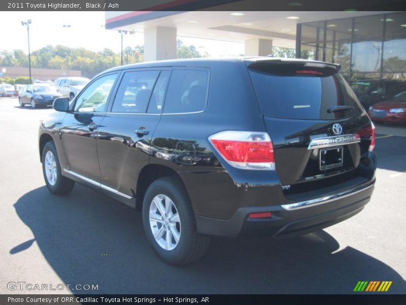 Black / Ash 2011 Toyota Highlander