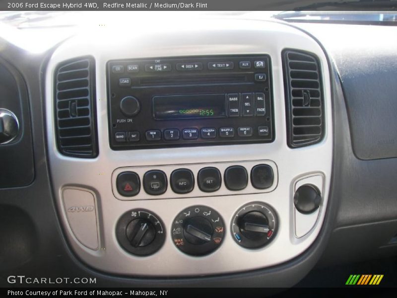 Redfire Metallic / Medium/Dark Flint 2006 Ford Escape Hybrid 4WD
