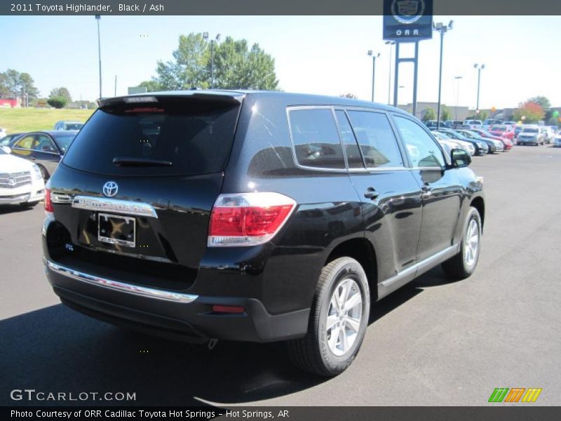 Black / Ash 2011 Toyota Highlander