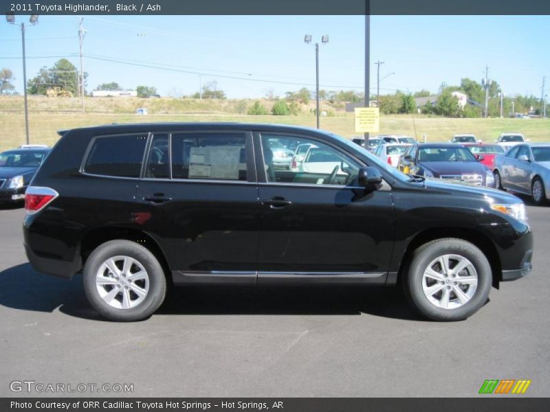 Black / Ash 2011 Toyota Highlander