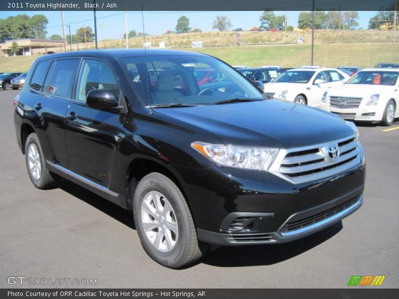 Black / Ash 2011 Toyota Highlander