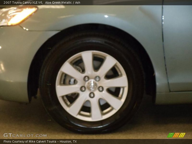 Aloe Green Metallic / Ash 2007 Toyota Camry XLE V6