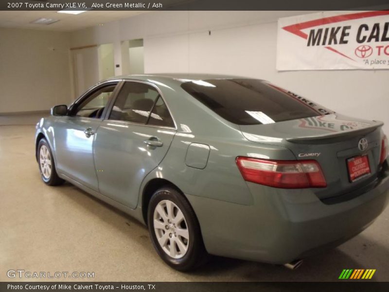 Aloe Green Metallic / Ash 2007 Toyota Camry XLE V6