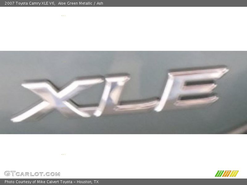 Aloe Green Metallic / Ash 2007 Toyota Camry XLE V6