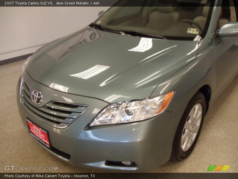 Aloe Green Metallic / Ash 2007 Toyota Camry XLE V6