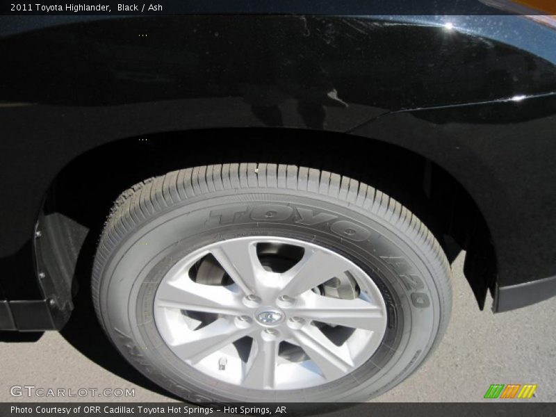 Black / Ash 2011 Toyota Highlander