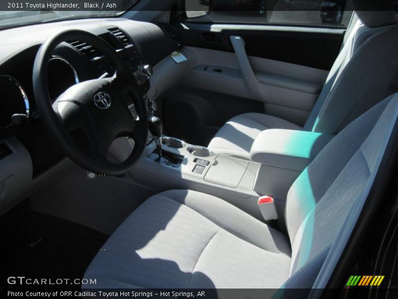 Black / Ash 2011 Toyota Highlander
