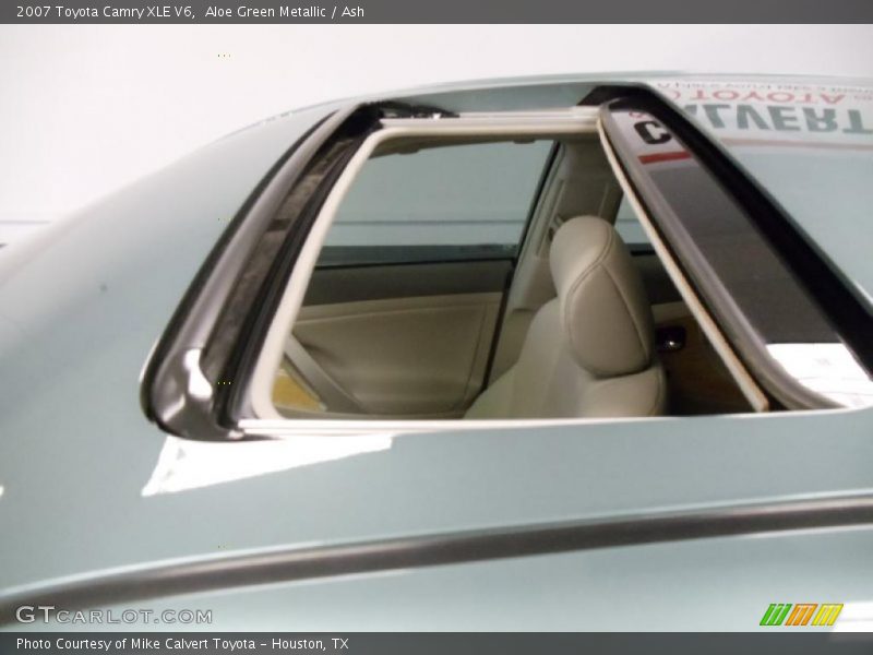 Aloe Green Metallic / Ash 2007 Toyota Camry XLE V6