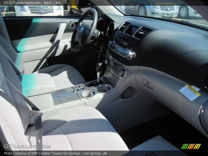 Black / Ash 2011 Toyota Highlander