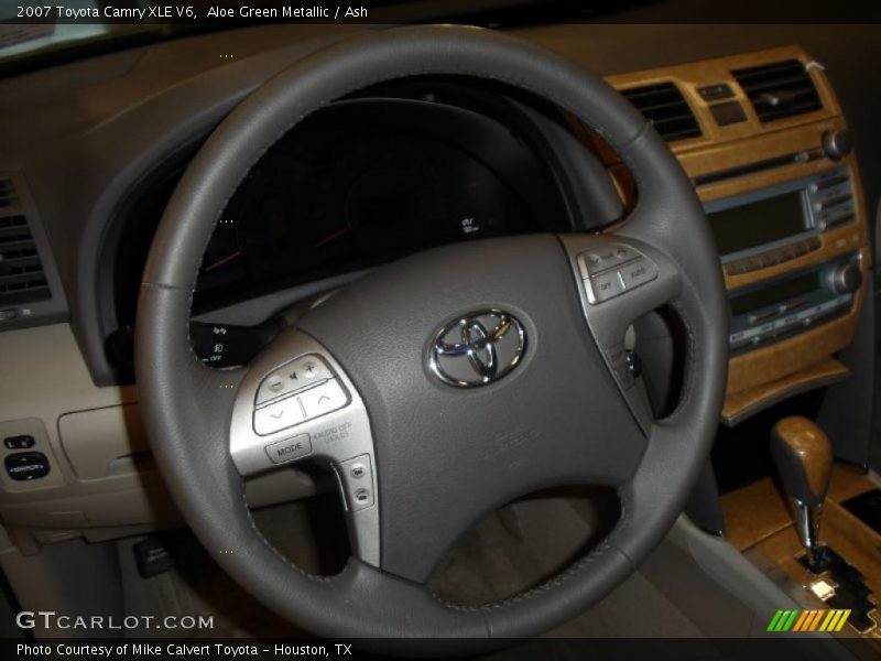 Aloe Green Metallic / Ash 2007 Toyota Camry XLE V6