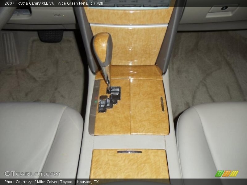 Aloe Green Metallic / Ash 2007 Toyota Camry XLE V6