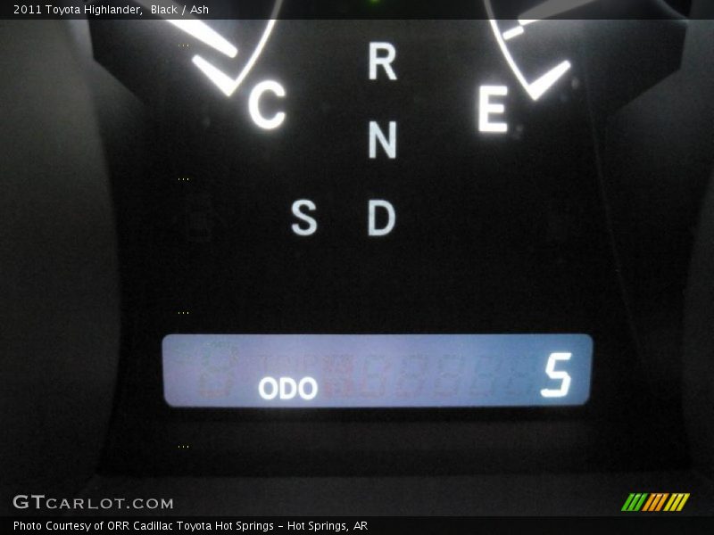Black / Ash 2011 Toyota Highlander