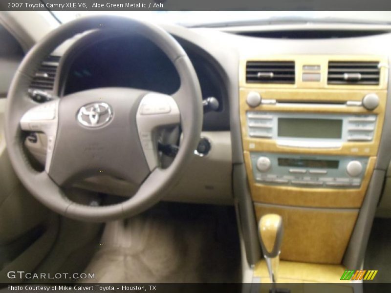 Aloe Green Metallic / Ash 2007 Toyota Camry XLE V6