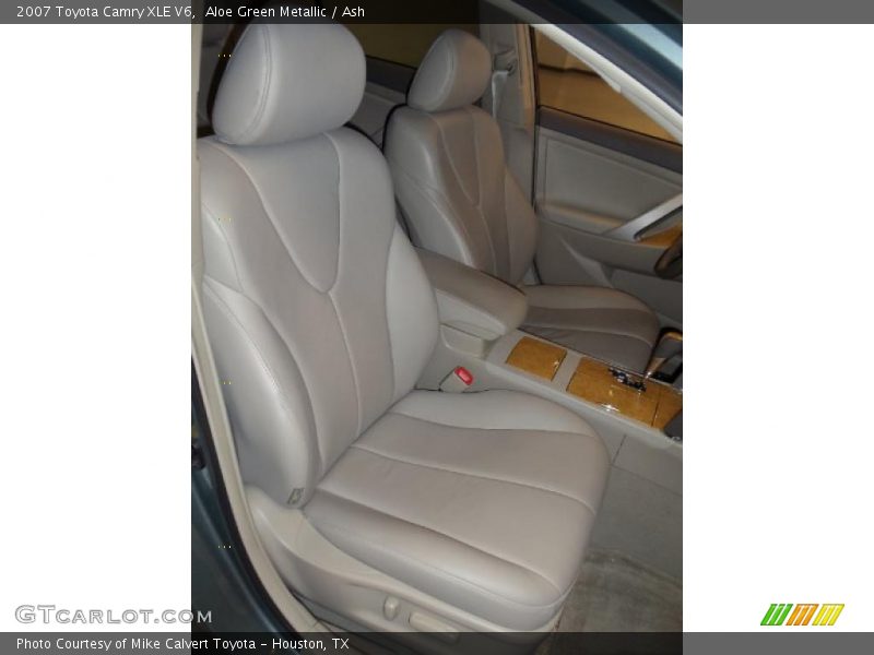 Aloe Green Metallic / Ash 2007 Toyota Camry XLE V6