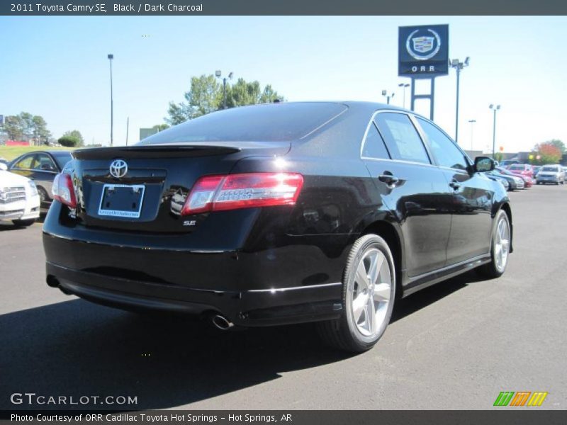 Black / Dark Charcoal 2011 Toyota Camry SE