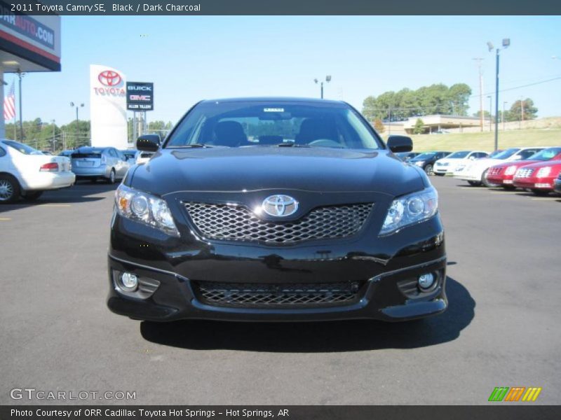 Black / Dark Charcoal 2011 Toyota Camry SE