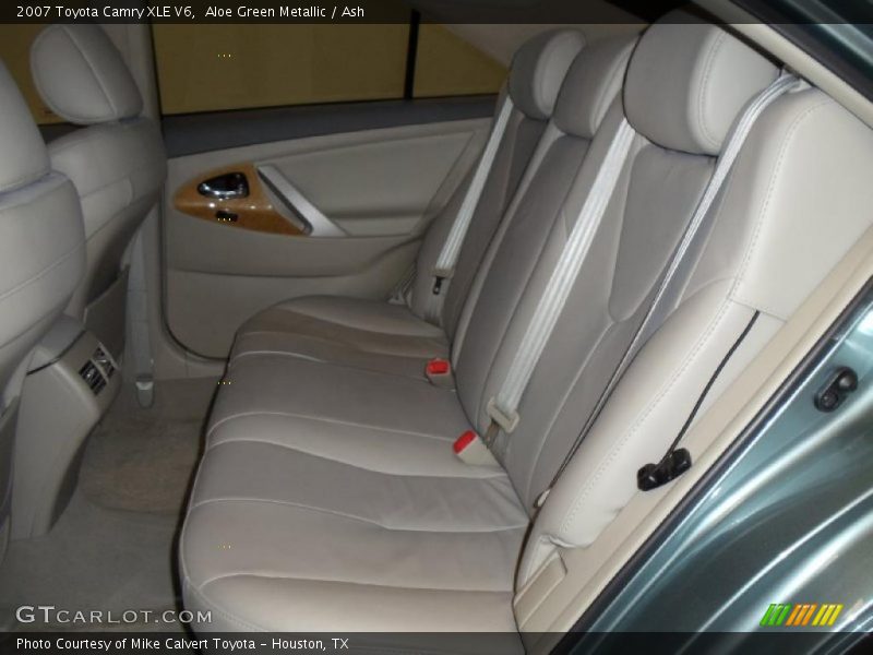 Aloe Green Metallic / Ash 2007 Toyota Camry XLE V6