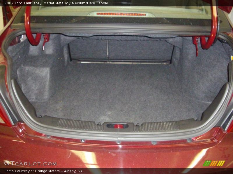 Merlot Metallic / Medium/Dark Pebble 2007 Ford Taurus SE