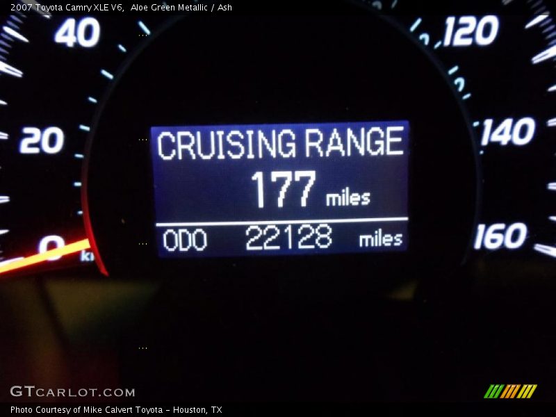 Aloe Green Metallic / Ash 2007 Toyota Camry XLE V6