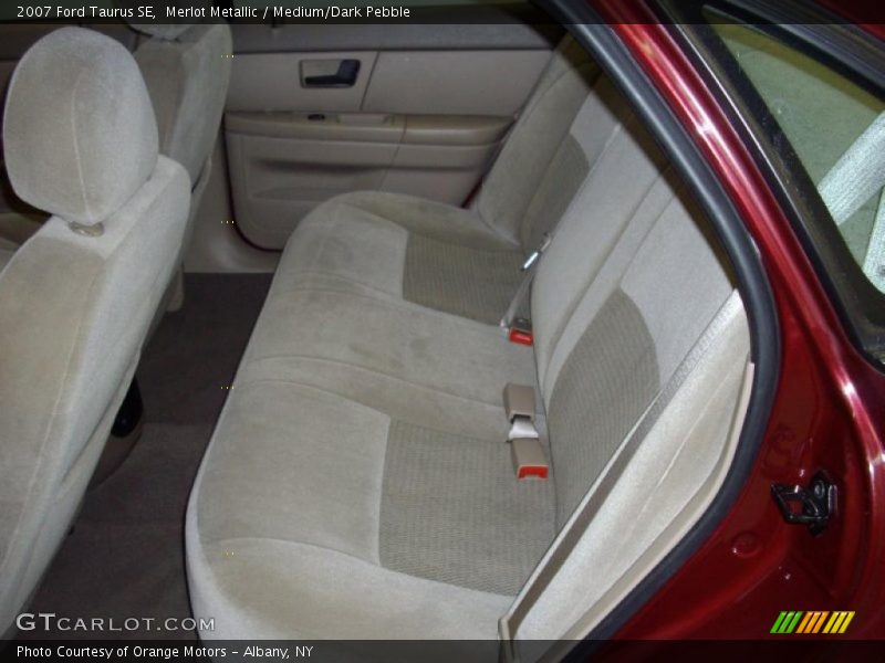 Merlot Metallic / Medium/Dark Pebble 2007 Ford Taurus SE