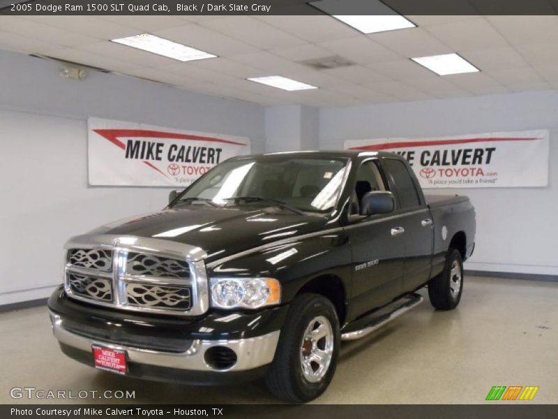 Black / Dark Slate Gray 2005 Dodge Ram 1500 SLT Quad Cab