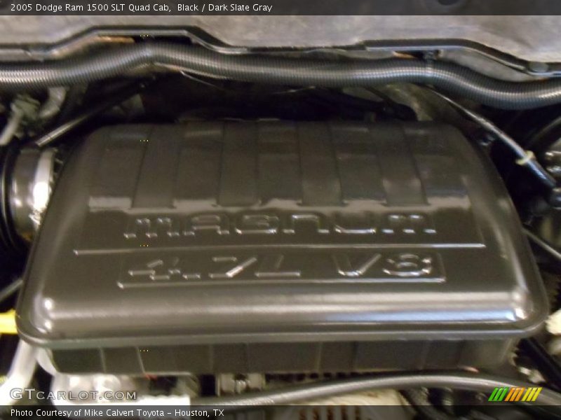 Black / Dark Slate Gray 2005 Dodge Ram 1500 SLT Quad Cab