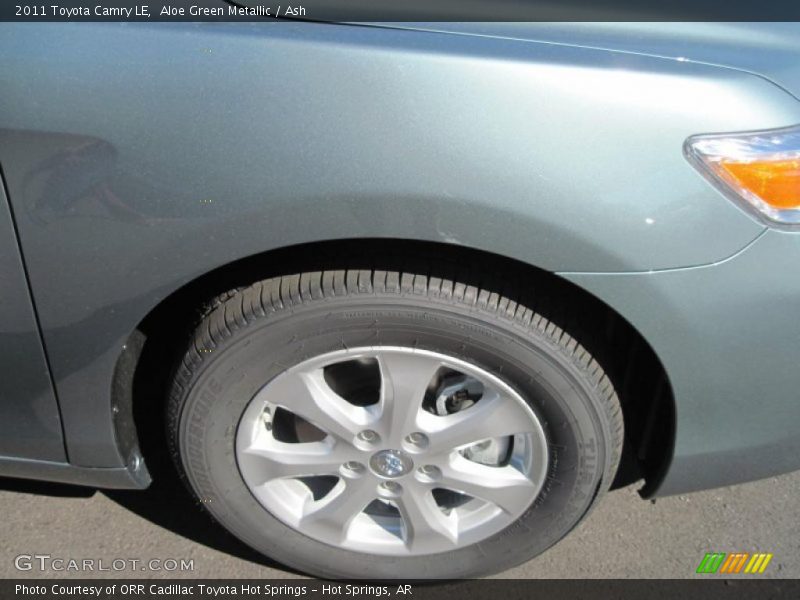 Aloe Green Metallic / Ash 2011 Toyota Camry LE