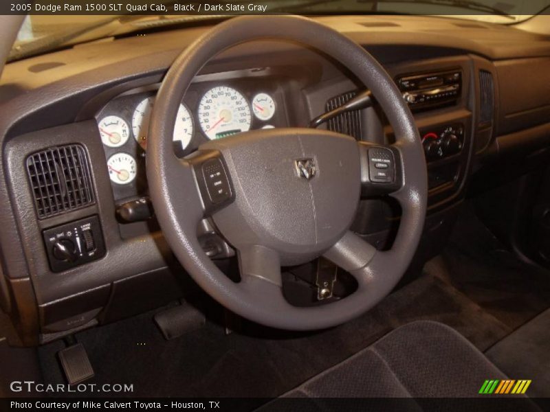 Black / Dark Slate Gray 2005 Dodge Ram 1500 SLT Quad Cab