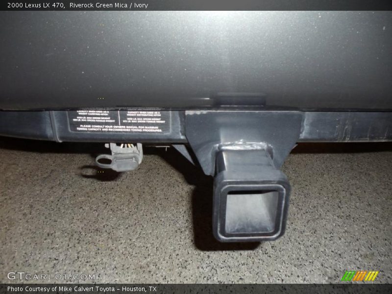 Riverock Green Mica / Ivory 2000 Lexus LX 470