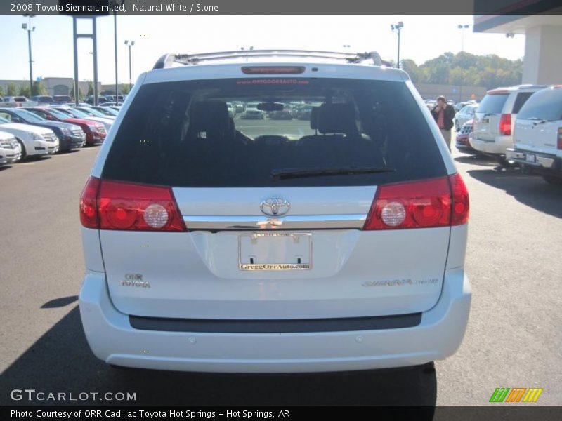 Natural White / Stone 2008 Toyota Sienna Limited