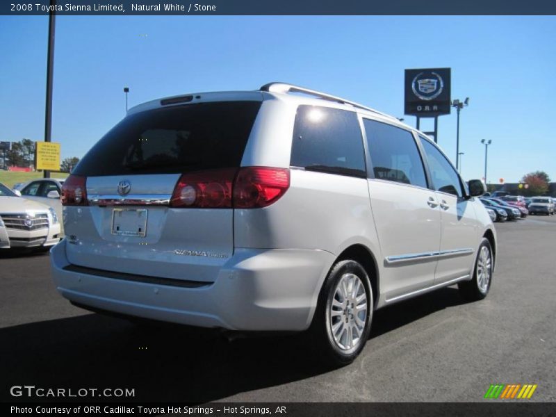 Natural White / Stone 2008 Toyota Sienna Limited