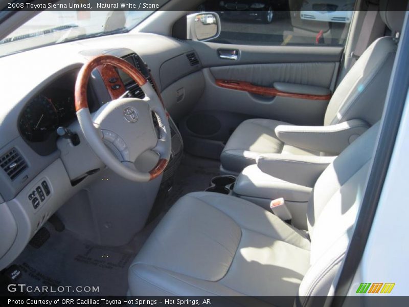 Natural White / Stone 2008 Toyota Sienna Limited
