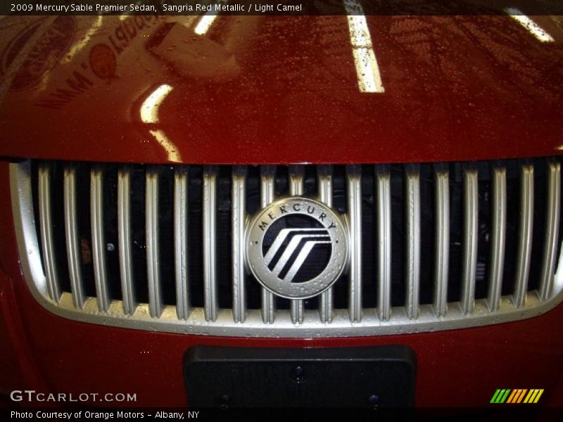 Sangria Red Metallic / Light Camel 2009 Mercury Sable Premier Sedan