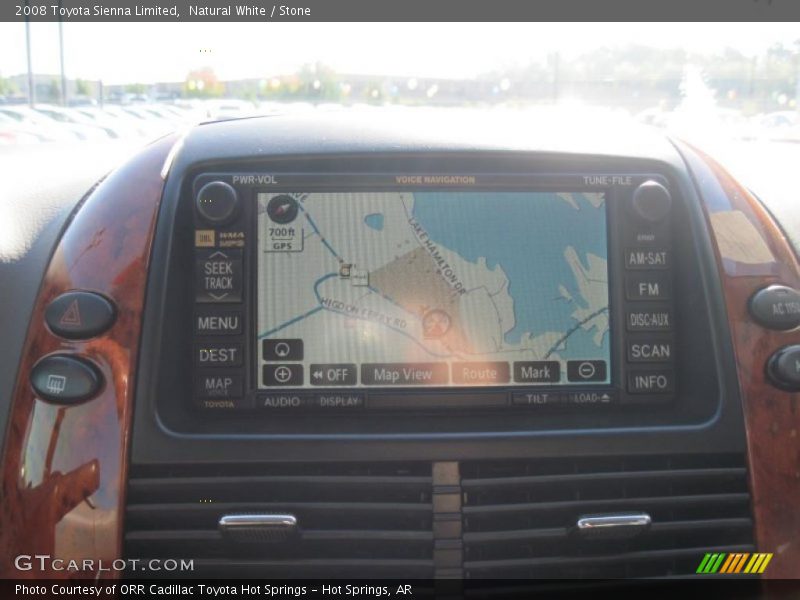 Natural White / Stone 2008 Toyota Sienna Limited